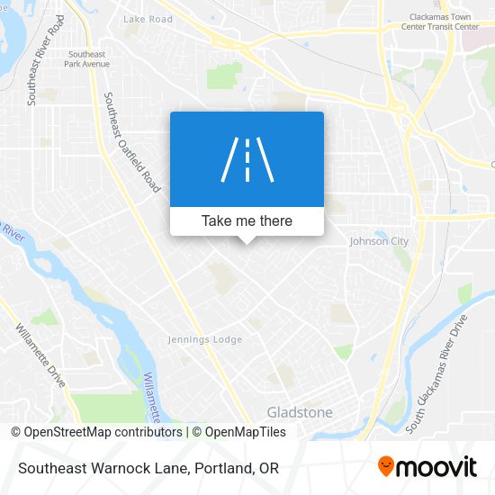 Mapa de Southeast Warnock Lane