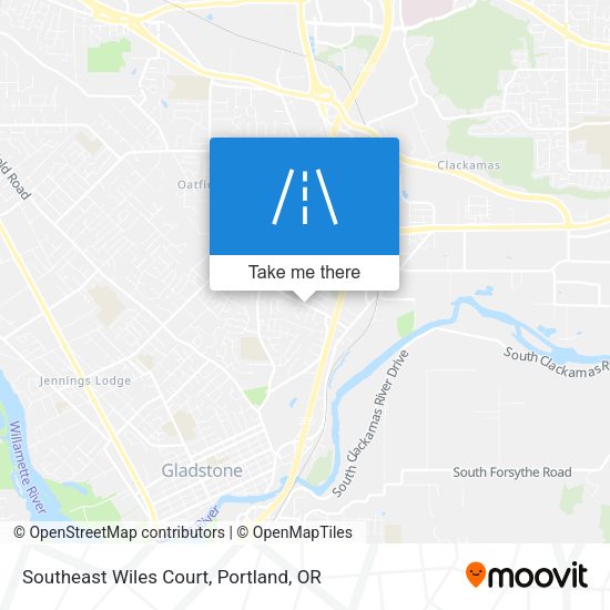 Mapa de Southeast Wiles Court