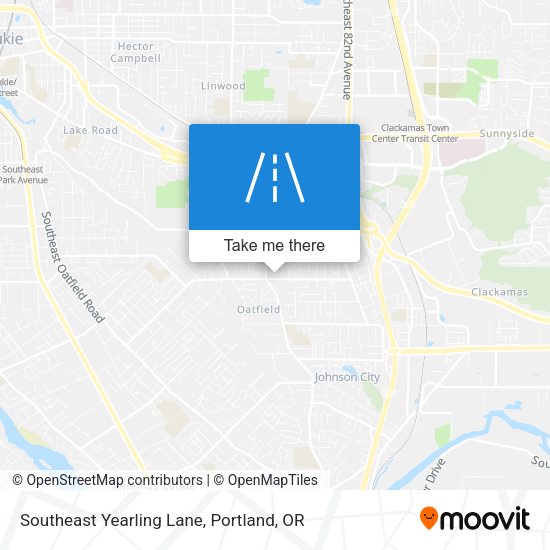 Southeast Yearling Lane map