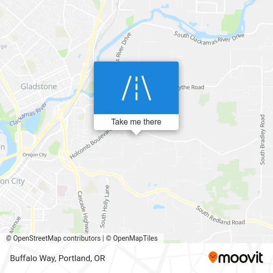 Buffalo Way map