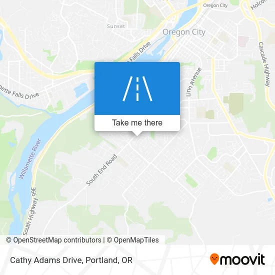 Cathy Adams Drive map