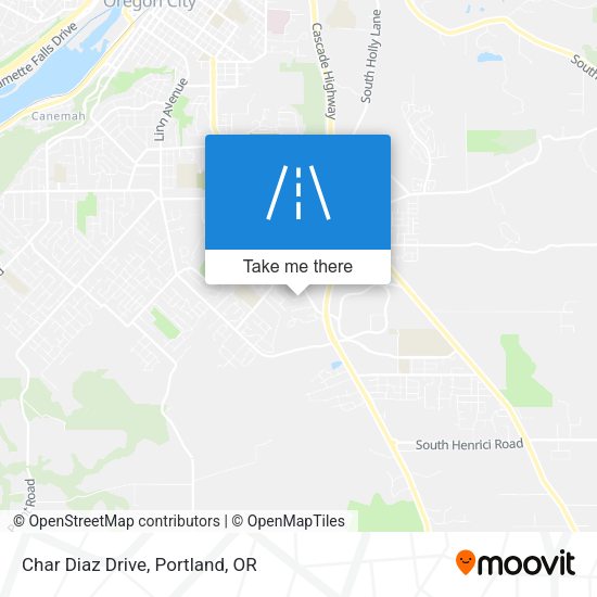 Mapa de Char Diaz Drive