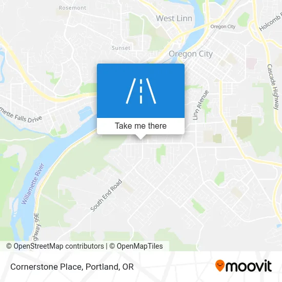 Cornerstone Place map