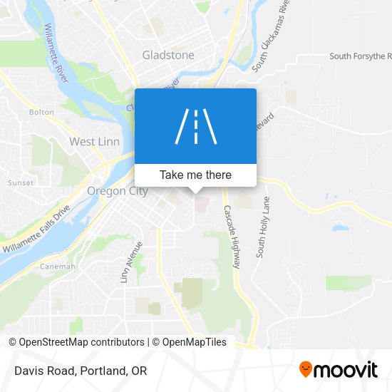 Mapa de Davis Road