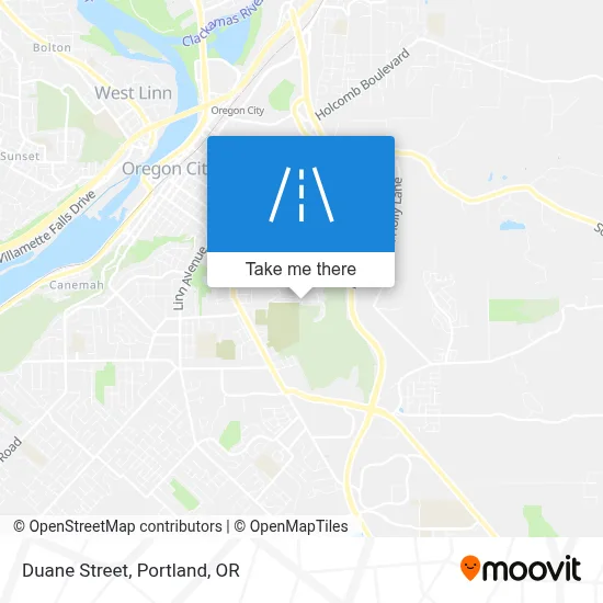 Duane Street map