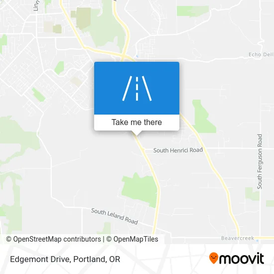 Edgemont Drive map