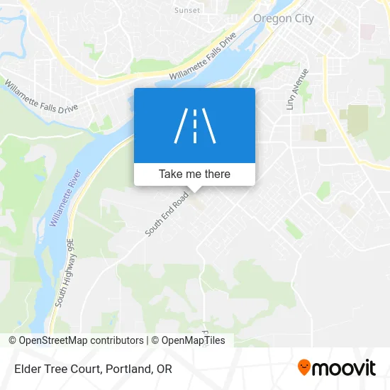 Elder Tree Court map