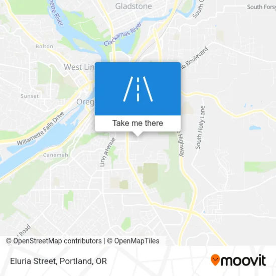 Eluria Street map