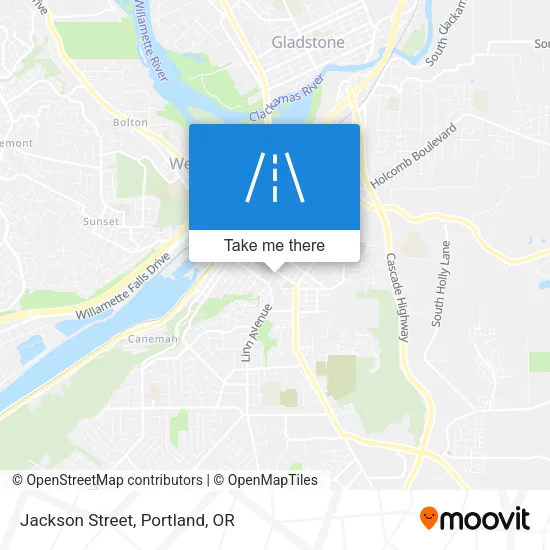 Jackson Street map