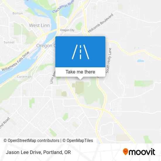 Jason Lee Drive map