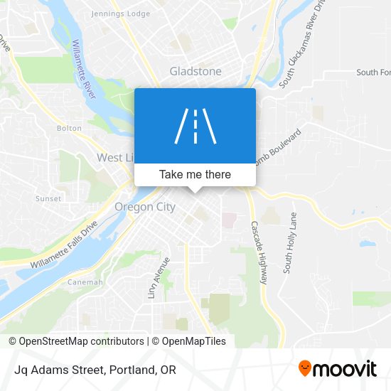Mapa de Jq Adams Street