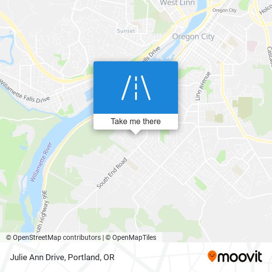 Julie Ann Drive map