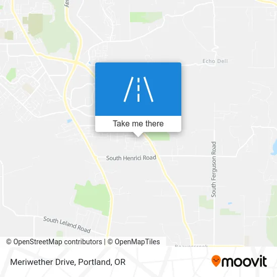 Meriwether Drive map