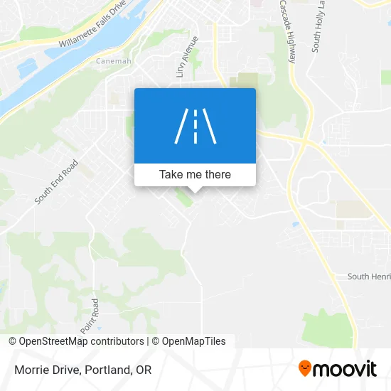 Morrie Drive map