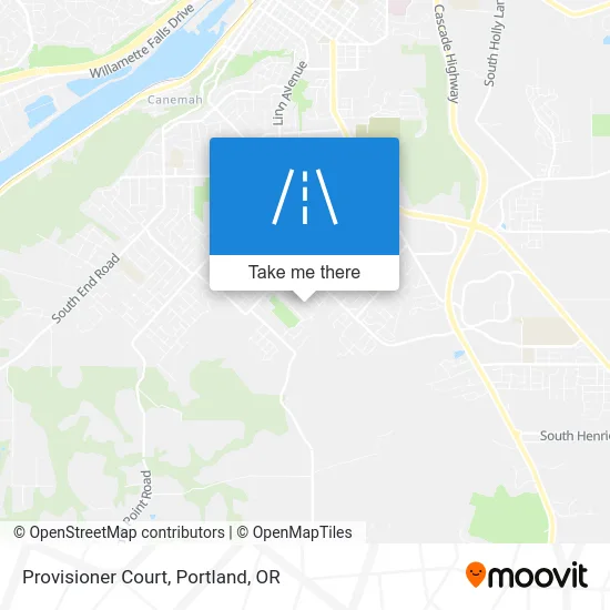 Provisioner Court map