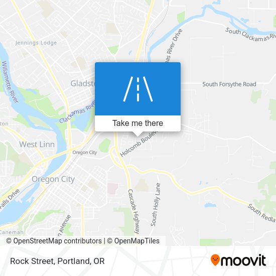 Mapa de Rock Street