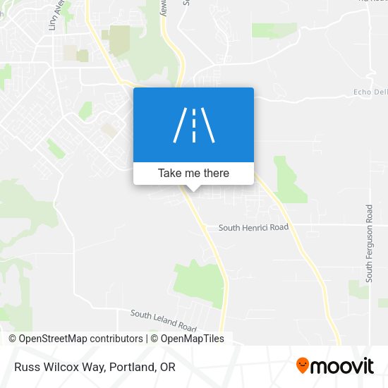 Mapa de Russ Wilcox Way