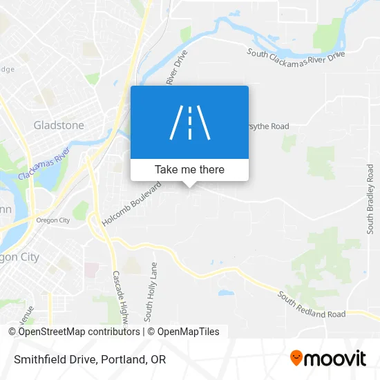 Smithfield Drive map