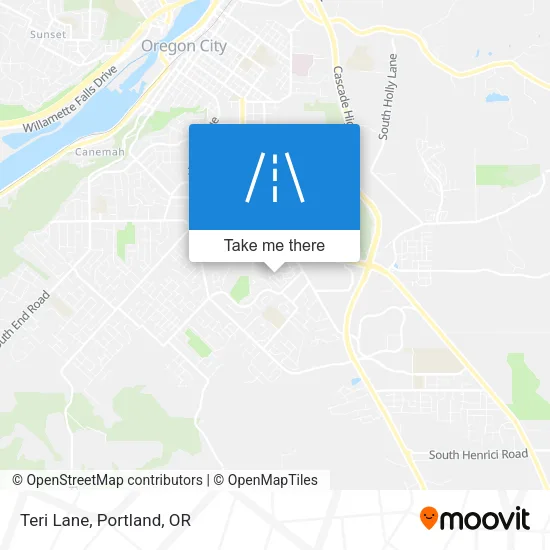 Teri Lane map