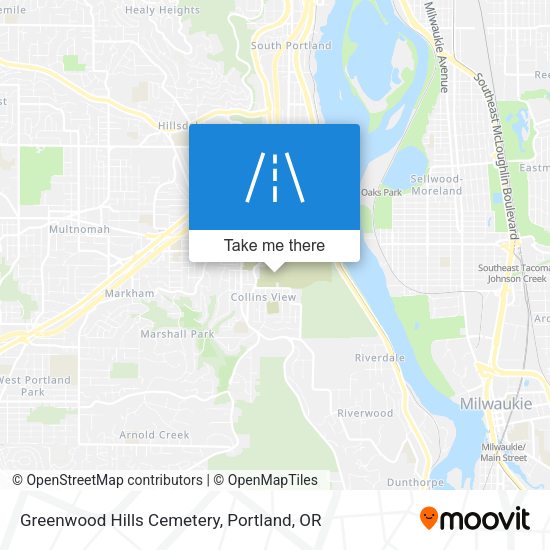 Greenwood Hills Cemetery map