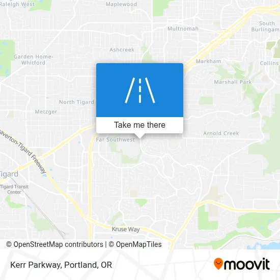 Kerr Parkway map