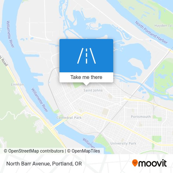 Mapa de North Barr Avenue
