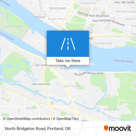 Mapa de North Bridgeton Road