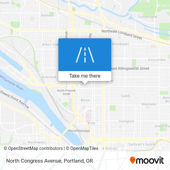 Mapa de North Congress Avenue