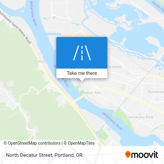 North Decatur Street map