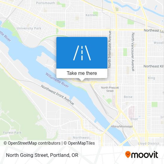 Mapa de North Going Street