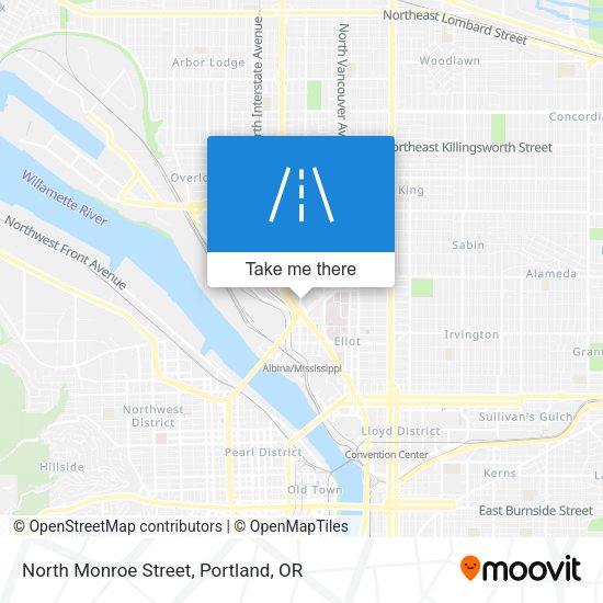 Mapa de North Monroe Street