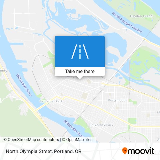 Mapa de North Olympia Street