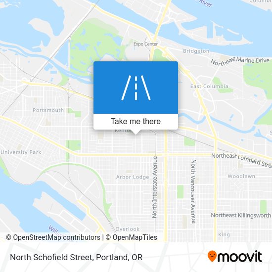 Mapa de North Schofield Street