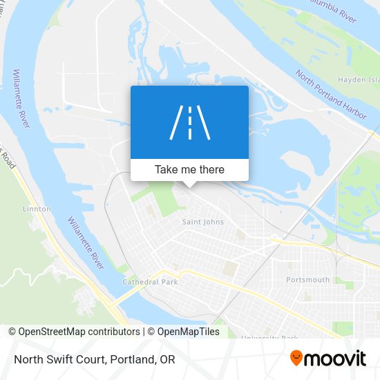 Mapa de North Swift Court