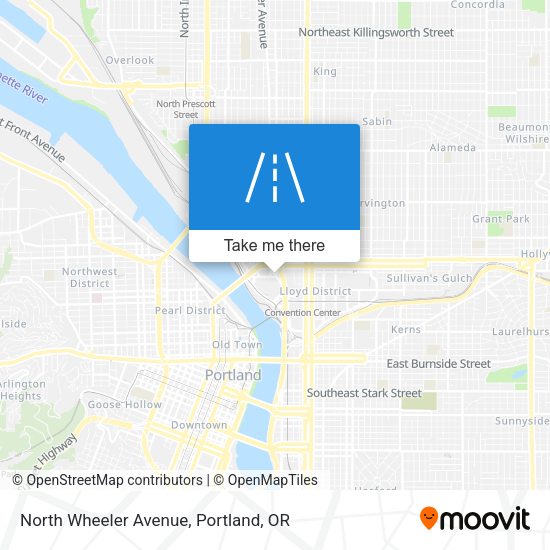 Mapa de North Wheeler Avenue
