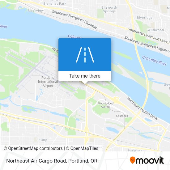 Northeast Air Cargo Road map