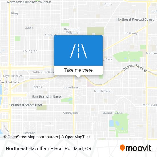 Mapa de Northeast Hazelfern Place