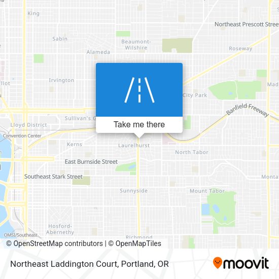 Mapa de Northeast Laddington Court