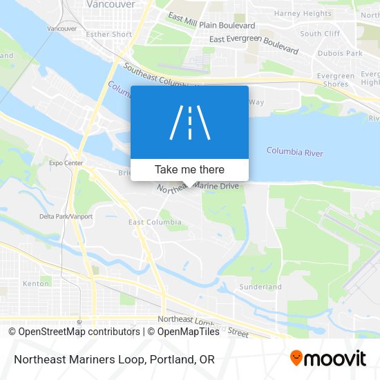 Mapa de Northeast Mariners Loop