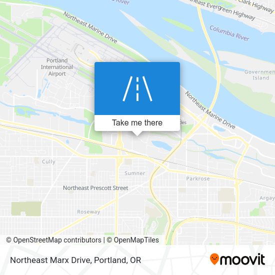 Mapa de Northeast Marx Drive