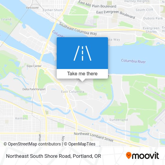 Mapa de Northeast South Shore Road