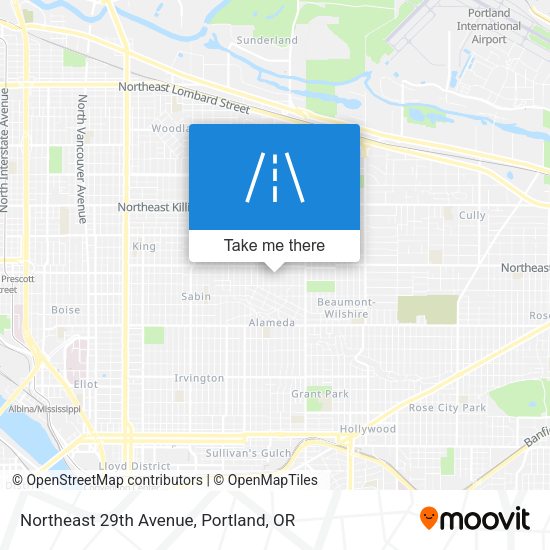 Mapa de Northeast 29th Avenue