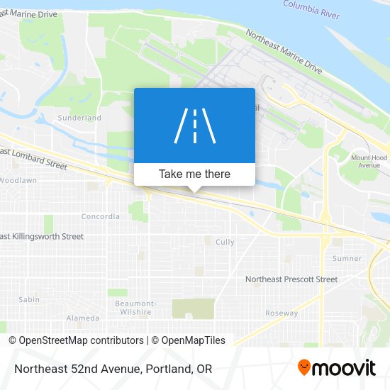 Mapa de Northeast 52nd Avenue
