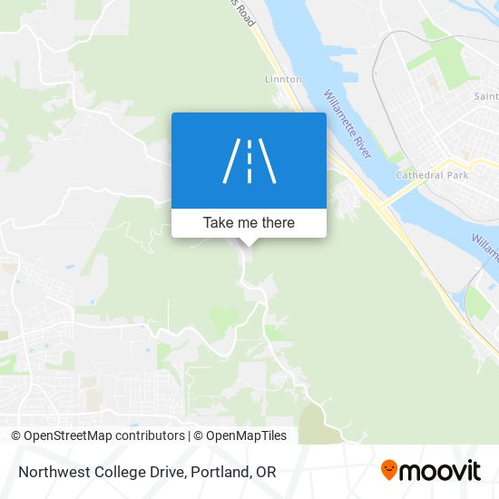 Northwest College Drive map