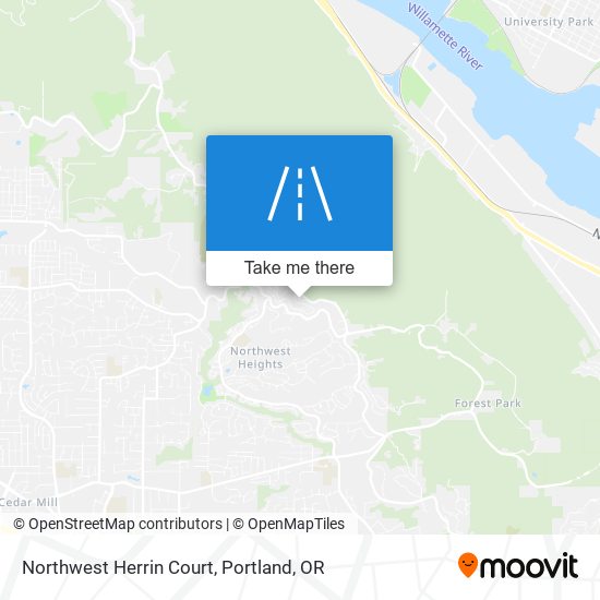 Mapa de Northwest Herrin Court