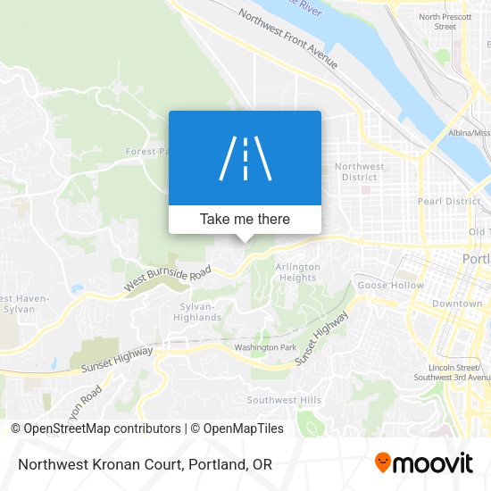 Mapa de Northwest Kronan Court