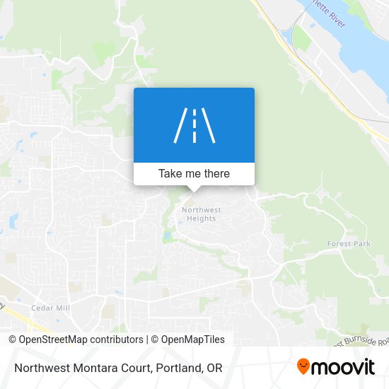 Northwest Montara Court map