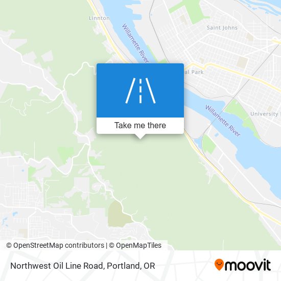 Northwest Oil Line Road map