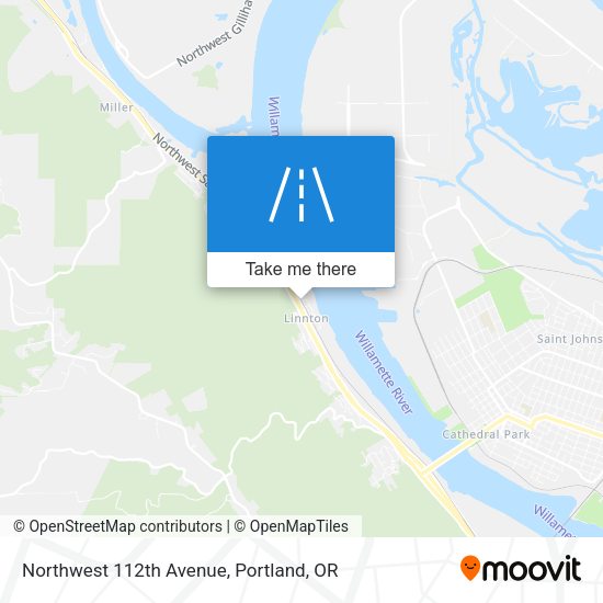 Mapa de Northwest 112th Avenue