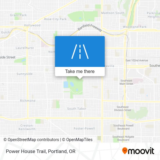 Mapa de Power House Trail